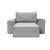 Newilla Storage Lounger Chair w/ Wide Arm Rests