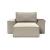 Newilla Storage Lounger Chair w/ Wide Arm Rests