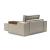 Newilla Storage Lounger Chair w/ Wide Arm Rests