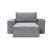 Newilla Storage Lounger Chair w/ Wide Arm Rests