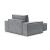 Newilla Storage Lounger Chair w/ Wide Arm Rests