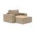 Newilla Storage Lounger Chair w/ Wide Arm Rests