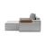 Newilla Storage Lounger Chair w/ Wide Arm Rests