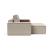 Newilla Storage Lounger Chair w/ Wide Arm Rests