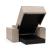 Newilla Storage Lounger Chair w/ Wide Arm Rests