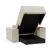Newilla Storage Lounger Chair w/ Wide Arm Rests