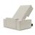 Newilla Storage Lounger Chair w/ Wide Arm Rests