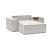 Newilla Storage Lounger Chair w/ Wide Arm Rests