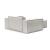 Newilla Storage Lounger Chair w/ Wide Arm Rests