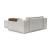 Newilla Storage Lounger Chair w/ Wide Arm Rests