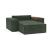 Newilla Storage Lounger Chair w/ Wide Arm Rests