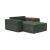 Newilla Storage Lounger Chair w/ Wide Arm Rests