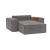 Newilla Storage Lounger Chair w/ Wide Arm Rests