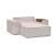 Newilla Storage Lounger Chair w/ Wide Arm Rests