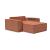 Newilla Storage Lounger Chair w/ Wide Arm Rests