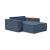 Newilla Storage Lounger Chair w/ Wide Arm Rests