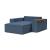 Newilla Storage Lounger Chair w/ Wide Arm Rests