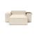 Newilla Storage Lounger Chair w/ Wide Arm Rests