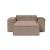 Newilla Storage Lounger Chair w/ Wide Arm Rests