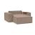 Newilla Storage Lounger Chair w/ Wide Arm Rests