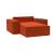 Newilla Storage Lounger Chair w/ Wide Arm Rests