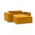 Newilla Storage Lounger Chair w/ Wide Arm Rests