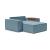 Newilla Storage Lounger Chair w/ Wide Arm Rests