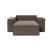 Newilla Storage Lounger Chair w/ Wide Arm Rests