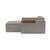 Newilla Storage Lounger Chair w/ Wide Arm Rests