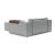 Newilla Storage Lounger Chair w/ Wide Arm Rests