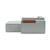 Newilla Storage Lounger Chair w/ Wide Arm Rests
