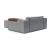 Newilla Storage Lounger Chair w/ Wide Arm Rests