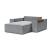 Newilla Storage Lounger Chair w/ Wide Arm Rests