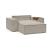 Newilla Storage Lounger Chair w/ Wide Arm Rests