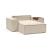 Newilla Storage Lounger Chair w/ Wide Arm Rests