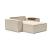 Newilla Storage Lounger Chair w/ Wide Arm Rests