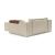 Newilla Storage Lounger Chair w/ Wide Arm Rests