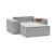 Newilla Storage Lounger Chair w/ Wide Arm Rests