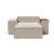 Newilla Storage Lounger Chair w/ Wide Arm Rests