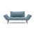 Zeal Deluxe Fabric Daybed w/Dark Wood Styletto Legs