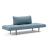 Zeal Deluxe Fabric Daybed w/Dark Wood Styletto Legs