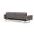 Dublexo Deluxe Fabric Sofa Bed w/Arms & Stainless Steel Legs