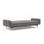 Dublexo Deluxe Fabric Sofa Bed w/Arms & Stainless Steel Legs