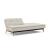Dublexo Eik Fabric Sofa Bed w/Oak Legs