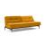Dublexo Deluxe Fabric Sofa Bed w/Dark Wood Styletto Legs