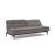 Dublexo Deluxe Fabric Sofa Bed w/Dark Wood Styletto Legs