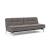 Dublexo Deluxe Fabric Sofa Bed w/Stainless Steel Legs