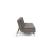 Dublexo Deluxe Fabric Sofa Bed w/Stainless Steel Legs