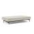 Dublexo Deluxe Fabric Sofa Bed w/Dark Wood Styletto Legs