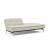 Dublexo Deluxe Fabric Sofa Bed w/Stainless Steel Legs
